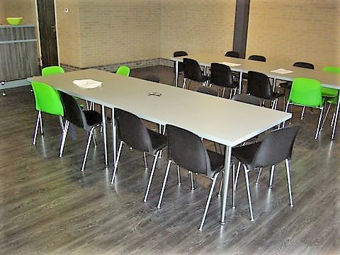 Inrichting centrale ruimte van der Kaaij Berlikum